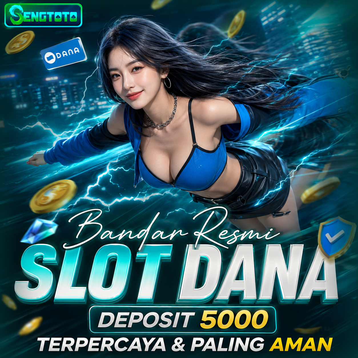 SLOT DANA : Bandar Resmi Slot Dana Deposit 5000 Terpercaya & Paling Aman